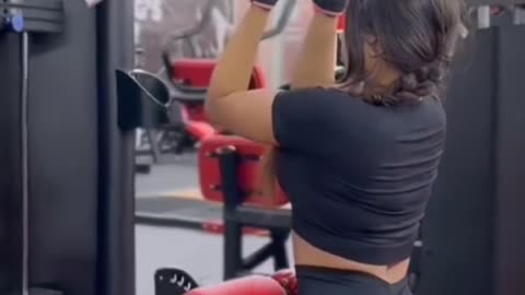 Gym sexy girl
