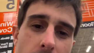 Liberal man is OUTRAGED over Home Depot displaying the American and Armed Forces flags..