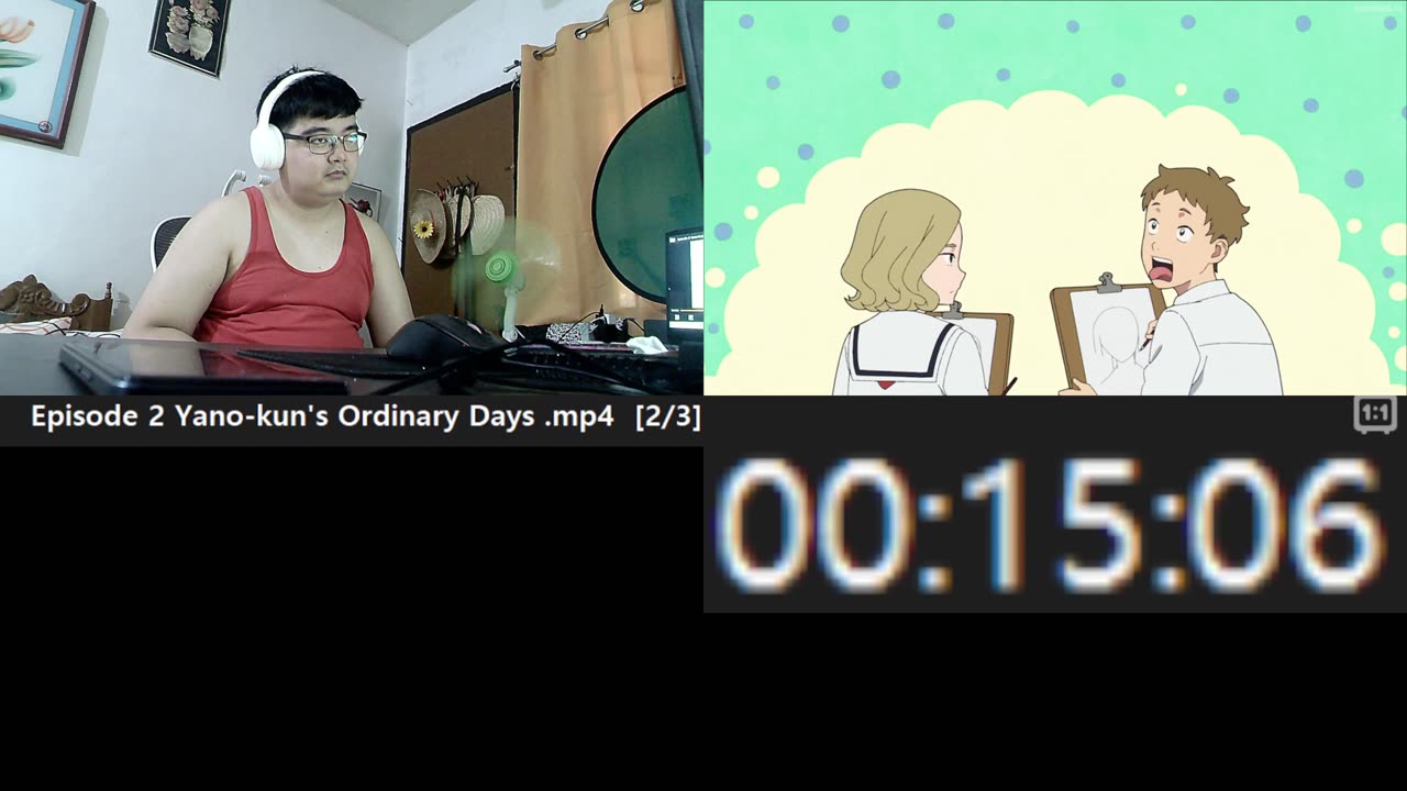 Yano-kun's Ordinary Days Episode 1-5 Reaction R#1