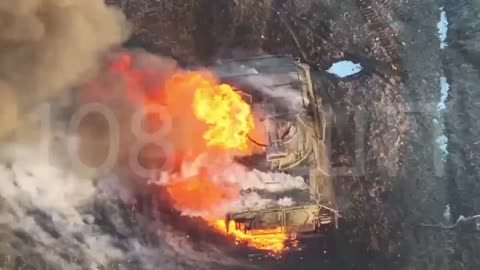 Spectacular Destruction of a Ukrainian BMP