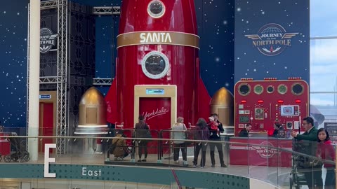 Journey to the North Pole at Yorkdale mall Toronto