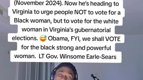Obama criticized black men for not supporting a fake black woman but now.