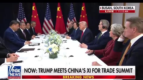 Trump Has Meeting With Xi [Trade Summit]
