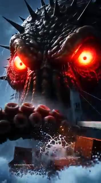 Ocean Monster 😱|Giant Octopus Attack |Octopus Monster