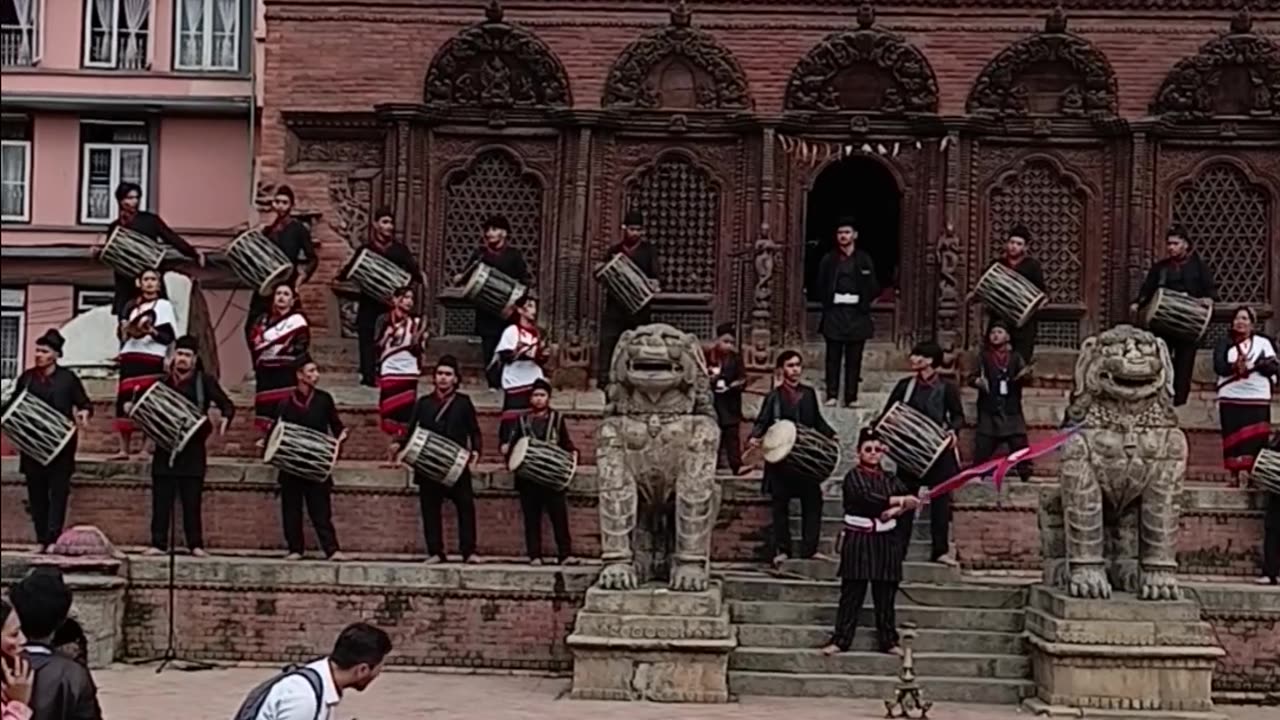 Dhimay Dance, Indra Jatra, Kathmandu, 2082