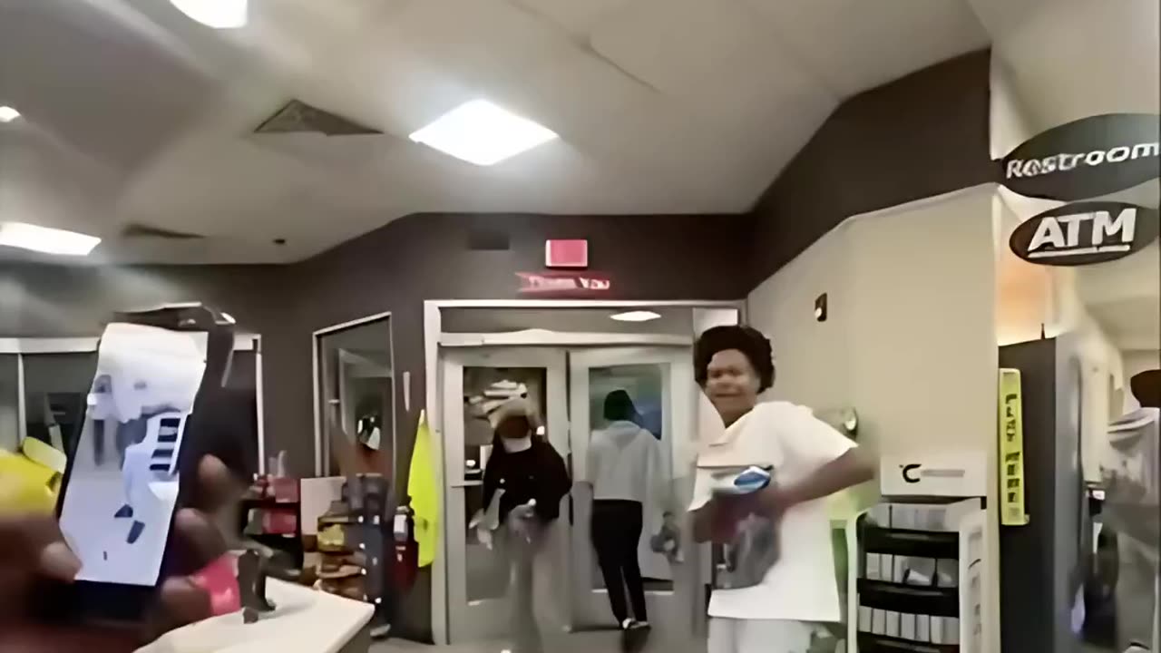 Blacks casually steal as much as they can from local stores