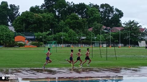 Running in the Rain