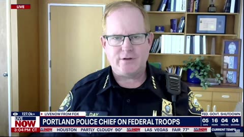 ortland’s woke police chief Bob Day just accused me of coming to Portland “for the views”