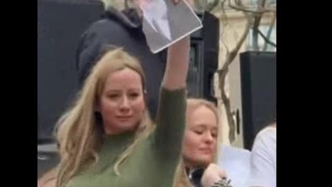 Women around the world burning Muslim Islamic leader face FUCK KHAMENEI, but with a smile 🤗🫶🏻