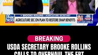 Politics - 2025 SNAP And EBT Liberal Globalist Commie Fraud Uncovered By USDA Secretary
