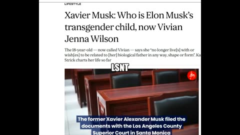 ELON BLAMES SOCIETY FOR HIS TRANSGENDER CHILDS CHOICES