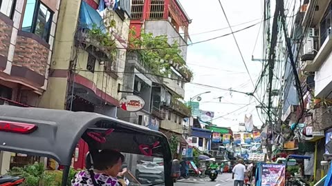 Wagas Street corner Sandico Street in Manila City, Philippines
