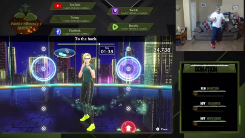 Fitness Boxing 3 Difficult Challenge Combo 1