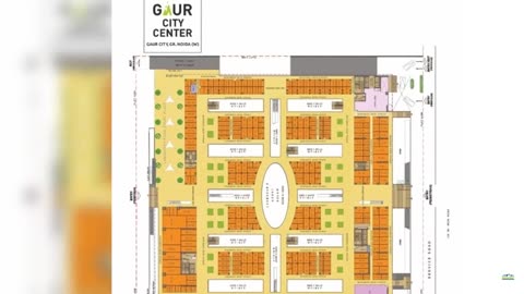 Gaur City Center Commercial Properties Noida Extension