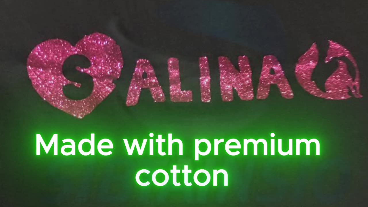 Shine Bright with Personalized Glitter Logo Tees