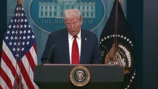 President Trump Holds Press Briefing on Aviation Disaster