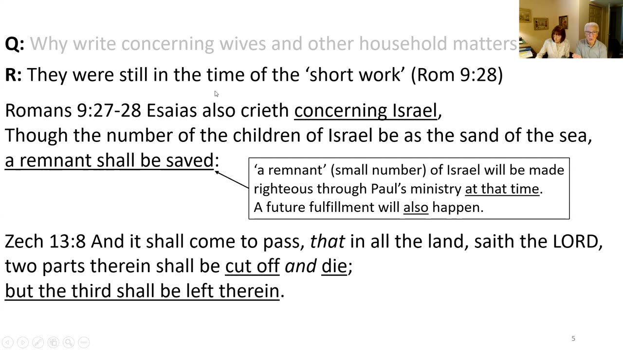 November 9, 2025 - Ephesians 5:22-6:9 - The Saints' Short Work