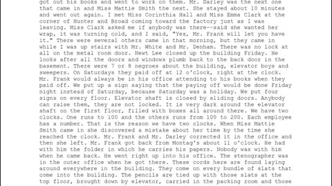 E F HOLLOWAY, Sworn In For The State, 17th To Testify