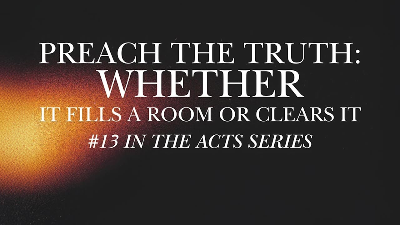 Truth Changes You