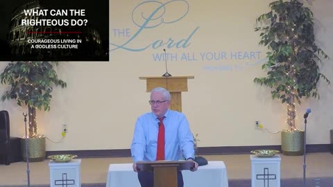 😟✝️🫷 What CAN The Righteous Do?