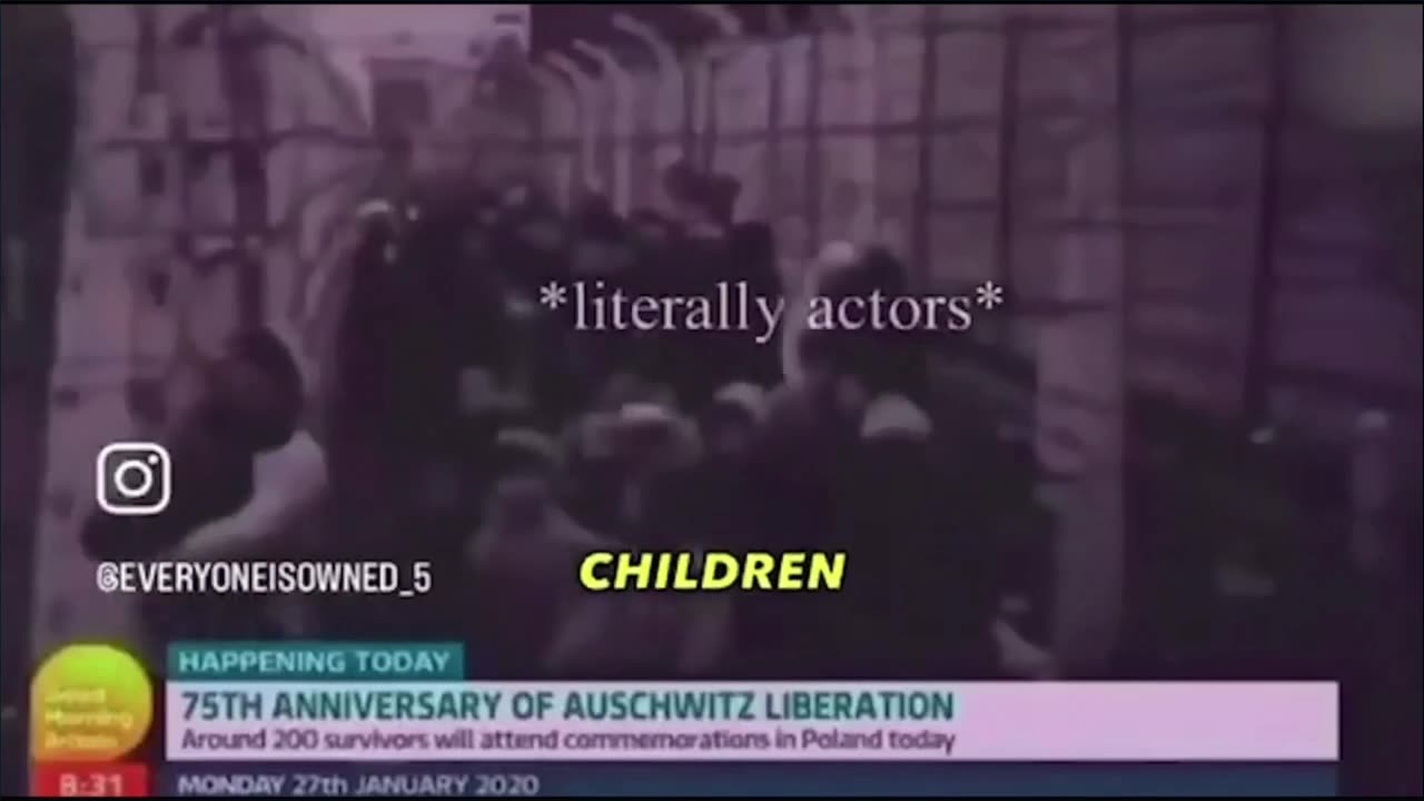 Holocaust is a lie. It is a scam to bringabout fraudulent political and financial gain.
