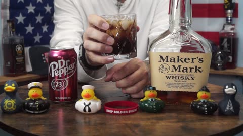Robert Routley - Makers Mark Straight Bourbon Whiskey & Dr Pepper