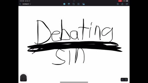 Don’t debate sin and false doctrine