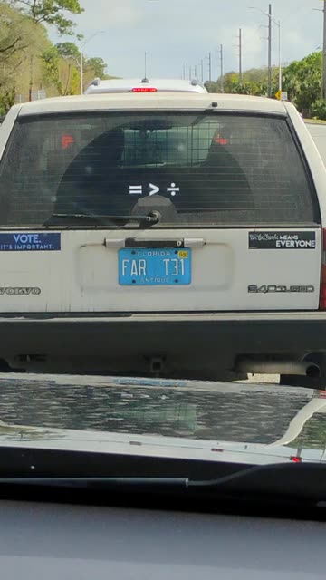 Bumper Stickers Says it all PLUS Equation Sticker - Truly Classic