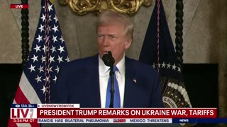 ICYMI, NO MORE WAR: President Trump hints to end Ukraine War, slams DOGE haters