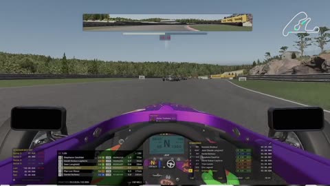 VOD Twitch #105 (1de2) Sim racing Formule 1600 Québec !