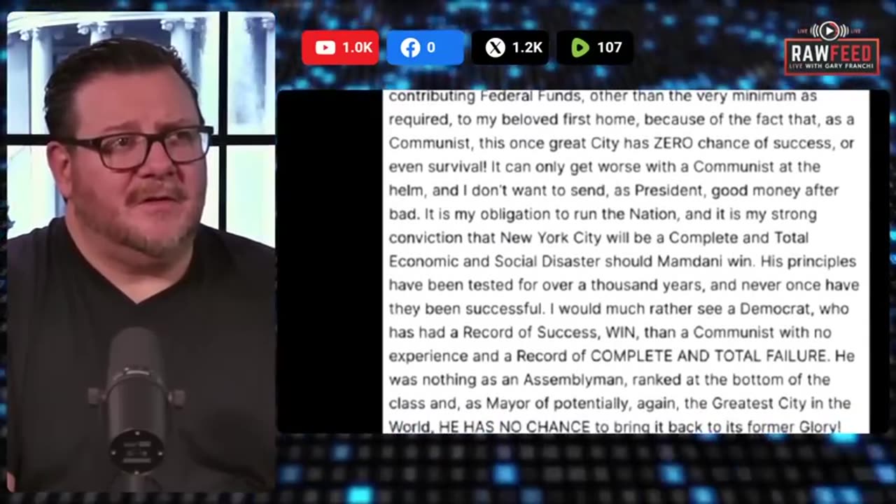Alert: Trump's FINAL Warning to New York - Every Resident Is in DANGER