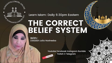 THE CORRECT BELIEF SYSTEM OF THE MUSLIM,