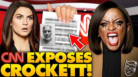 Jasmine Crockett PANICS As CNN Exposes DEFAMATION Live On-Air False Over Epstein Claims: 'LAWSUIT?