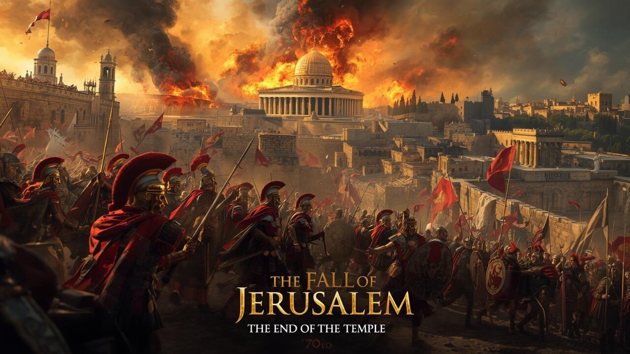 The Fall of Jerusalem 70 AD: The End of the Temple 🔥🏛️
