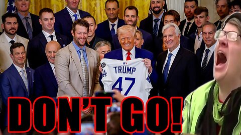 Left Wing LUNATICS FREAK OUT! Demand World Series Champ Dodgers DO NOT visit Trump at White House!