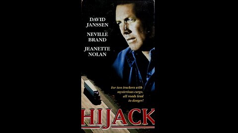 1973 David Janssen in "HIJACK" ABC Movie of the Week