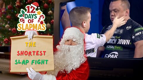 Shortest Slap Fight Ever - The Third Day Of Slapmas