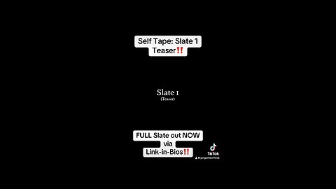 Jango L.'s Actor's Slate: I (Trailer) 2024