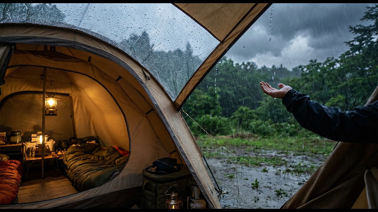 I BUILT A SECRET SHELTER INSIDE A TREE
