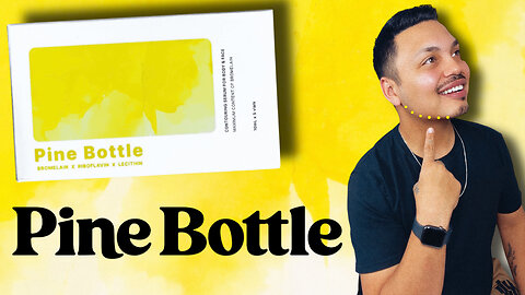 Join Me As I Use Pine Bottle To Help Contour My Jawline Using A 18 Point Technique