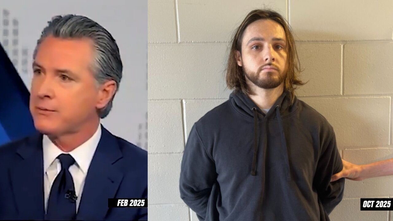 February 2025: Gavin Newsom Blames Palisades Fire On Climate Change… October 2025: Arsonist Arrested