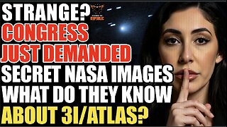 That’s Strange? Congress Just Demanded Secret NASA Images! What Do They Know About 3I/ATLAS?