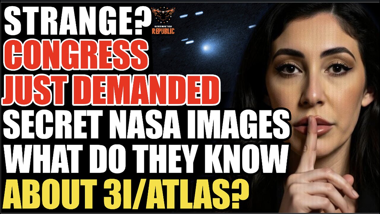 That’s Strange? Congress Just Demanded Secret NASA Images! What Do They Know About 3I/ATLAS?