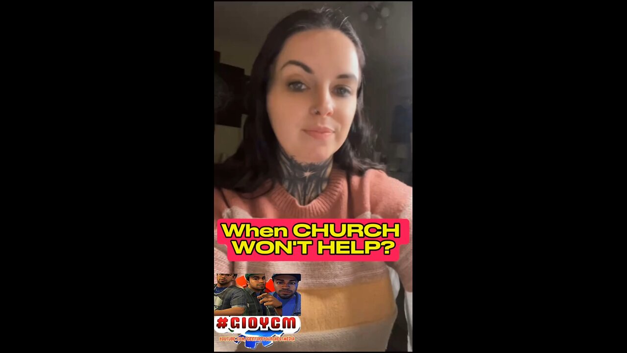 When the church won't help you during a social experiment, all they were doing was being tested.