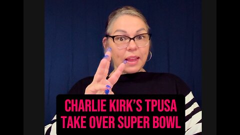 🚨 Charlie Kirk’s TPUSA Take Over Super Bowl Halftime 😱 #ASL #deaf #signlanguage