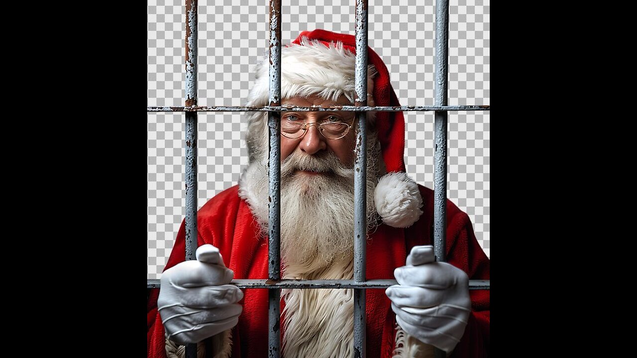 Santa gets searched at the border