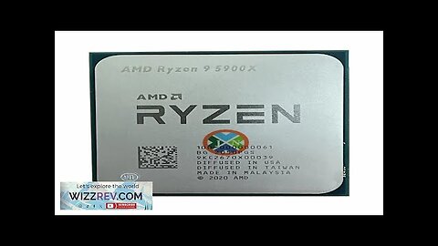 AMD Ryzen 9 5900X R9 5900X 3.7 GHz Twelve-Core 24-Thread CPU Processor Review