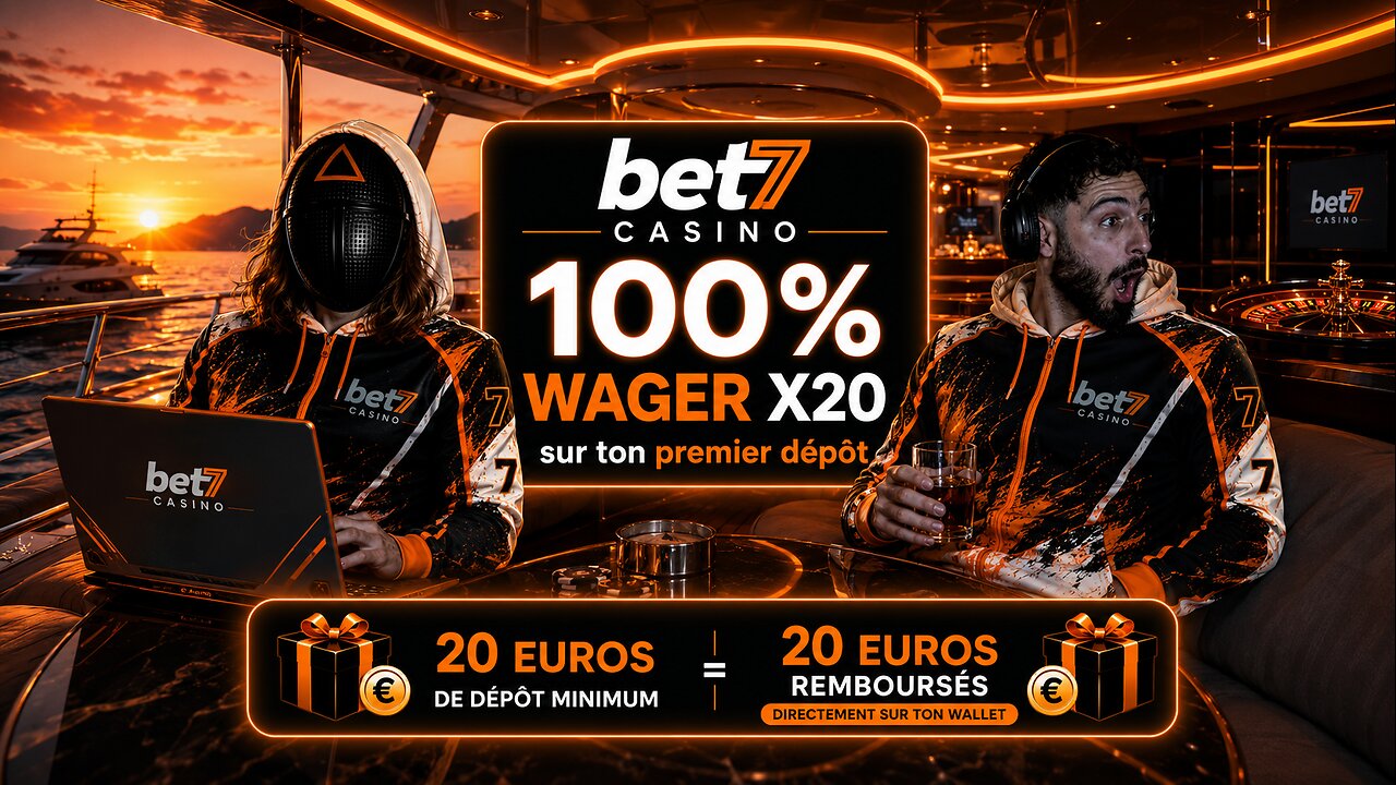 💥WAGER RACE EN COURS 💥🎁 Bet7 DÉPÔT REMBOURSÉ(20€ MINI)🎁 ROUE VIEWERS !diamond !bet7