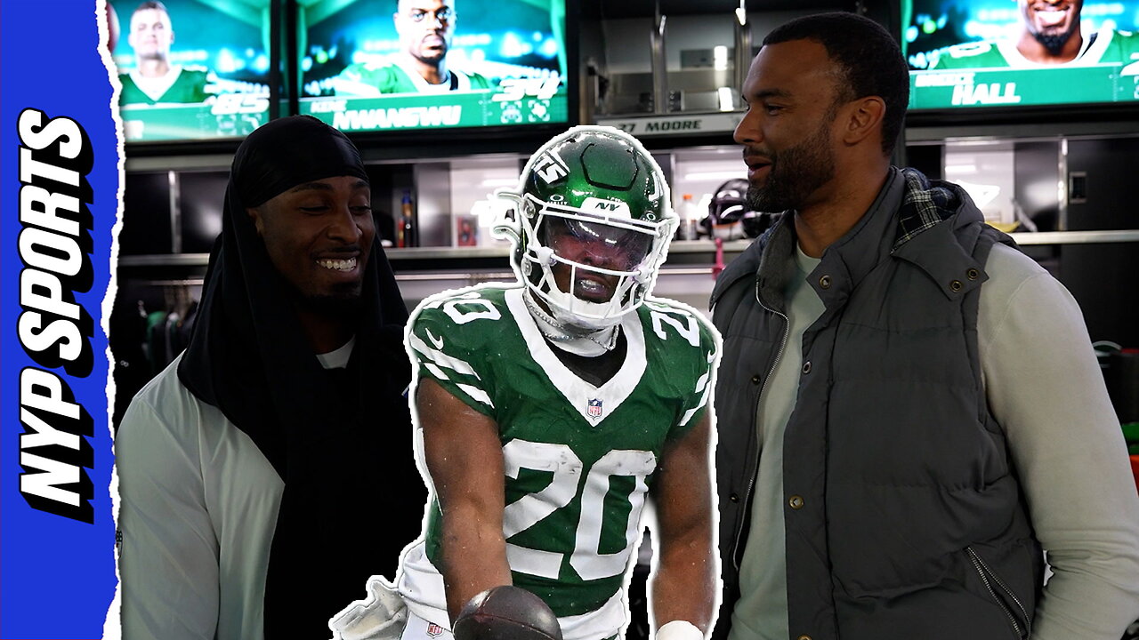 Breece Hall speaks on Jets Gotham City uniforms, wins after teams major trades