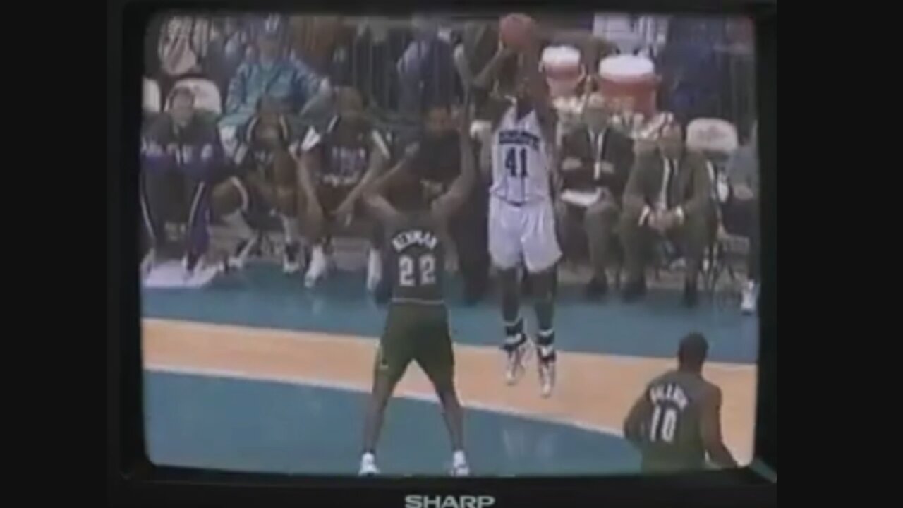 Glen Rice 43 Points Vs. Bucks, 1996-97.